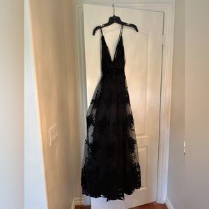 Elegant Black Evening Gown